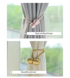 1Pair PearlMagnetic CurtainBuckle11