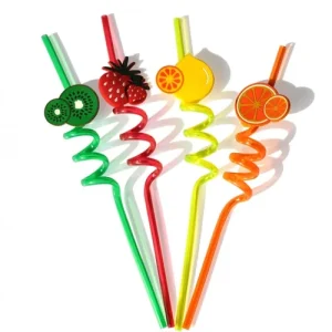 CurlyStraws Fruit (4pcSet)1