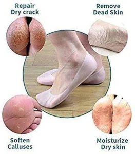 Full Length SiliconeMoisturizing Socks3