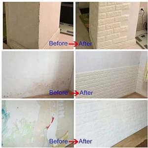 WhiteBrick 3D Wall4