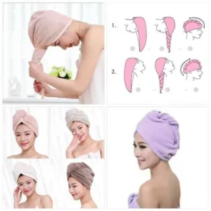 HairDry Towel Cap2