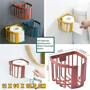 Plastic TissueRoll Basket1