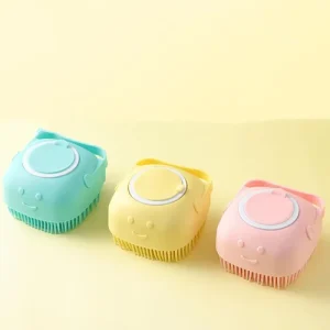 SiliconeBodyBrush ShowerGel Dispenser4