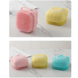 SiliconeBodyBrush ShowerGel Dispenser6